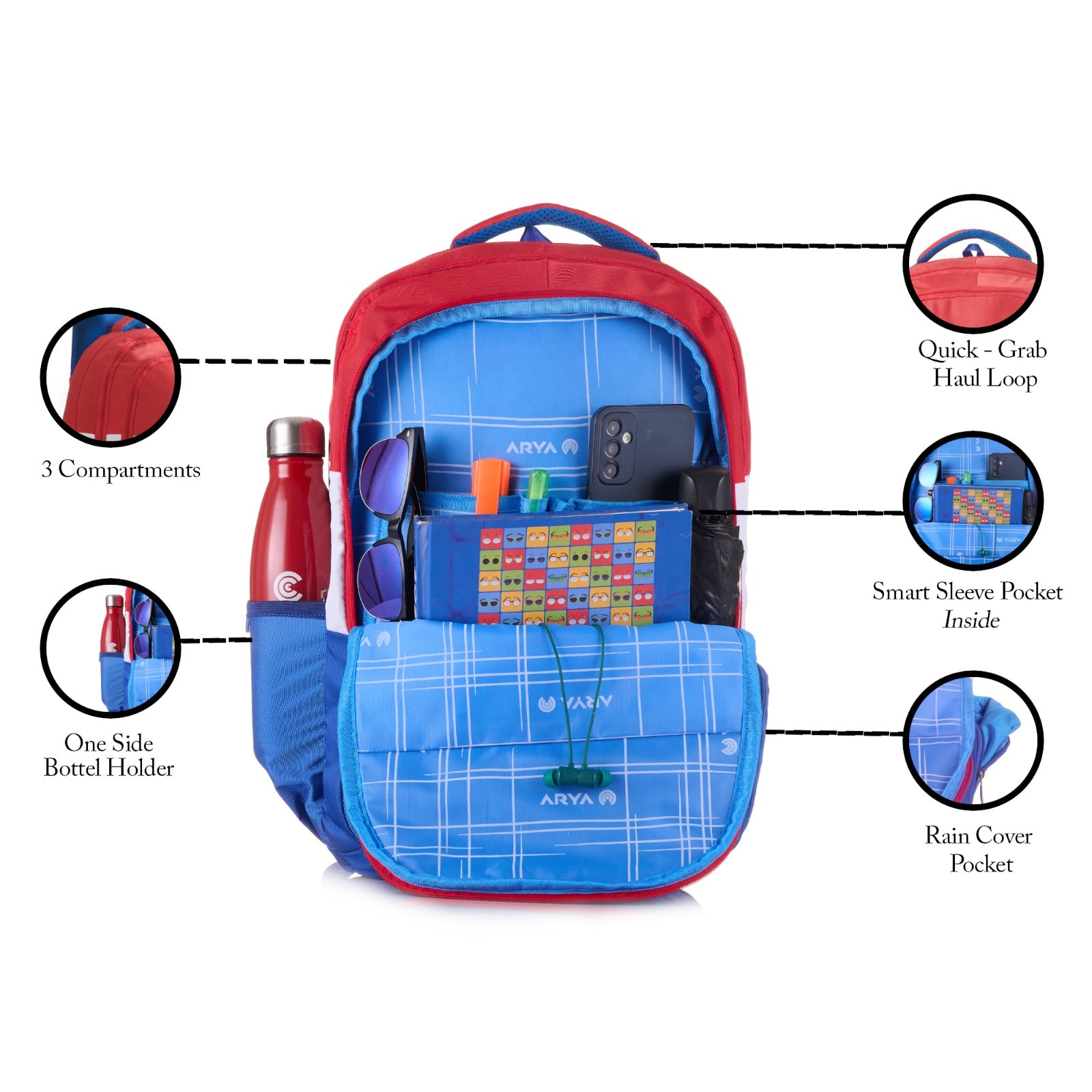 BP U-Turn Royal Blue and Red