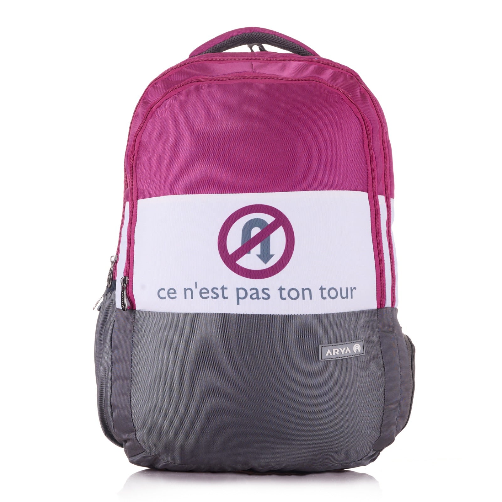 BP U-Turn Grey and Magenta