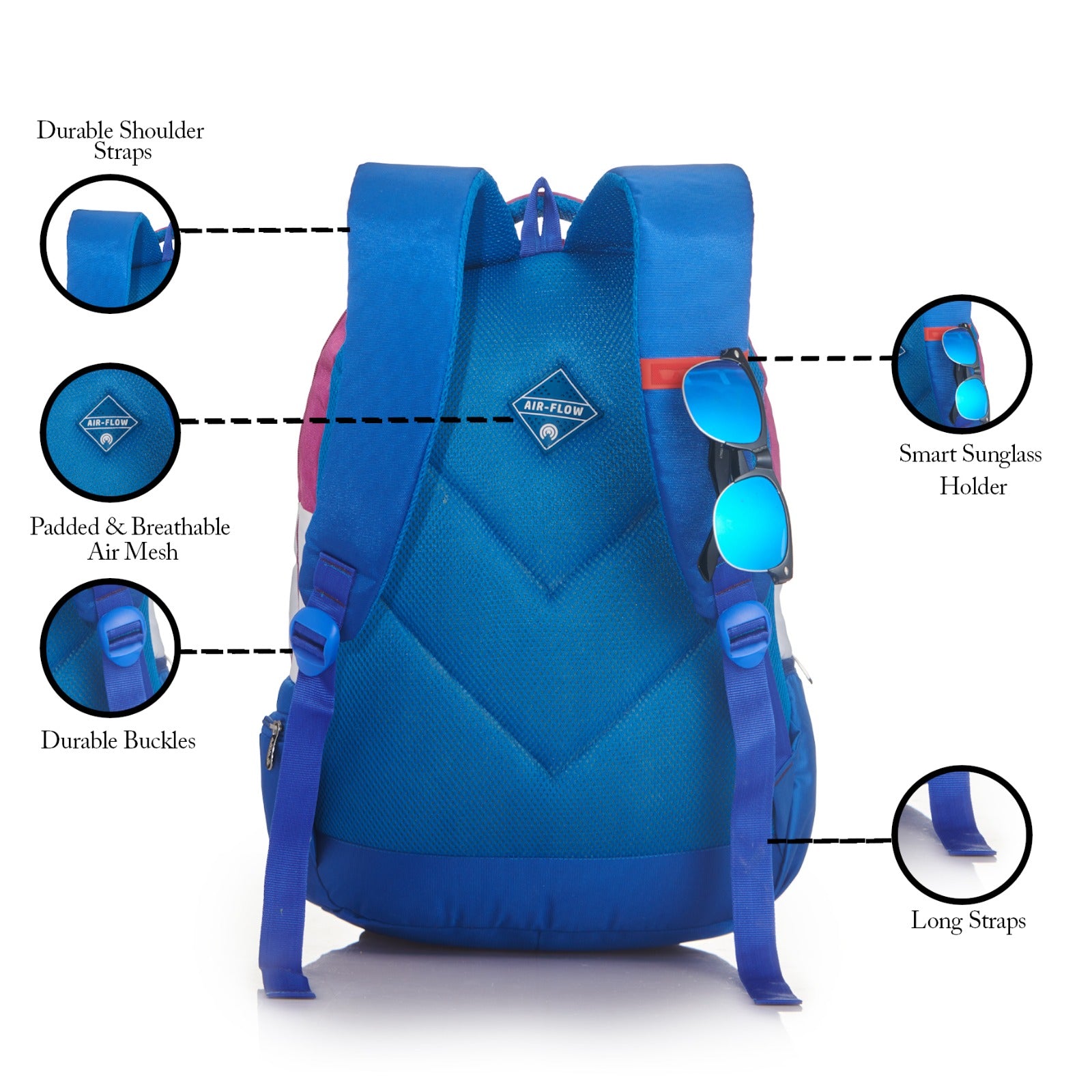 BP U-Turn Royal Blue and Magenta