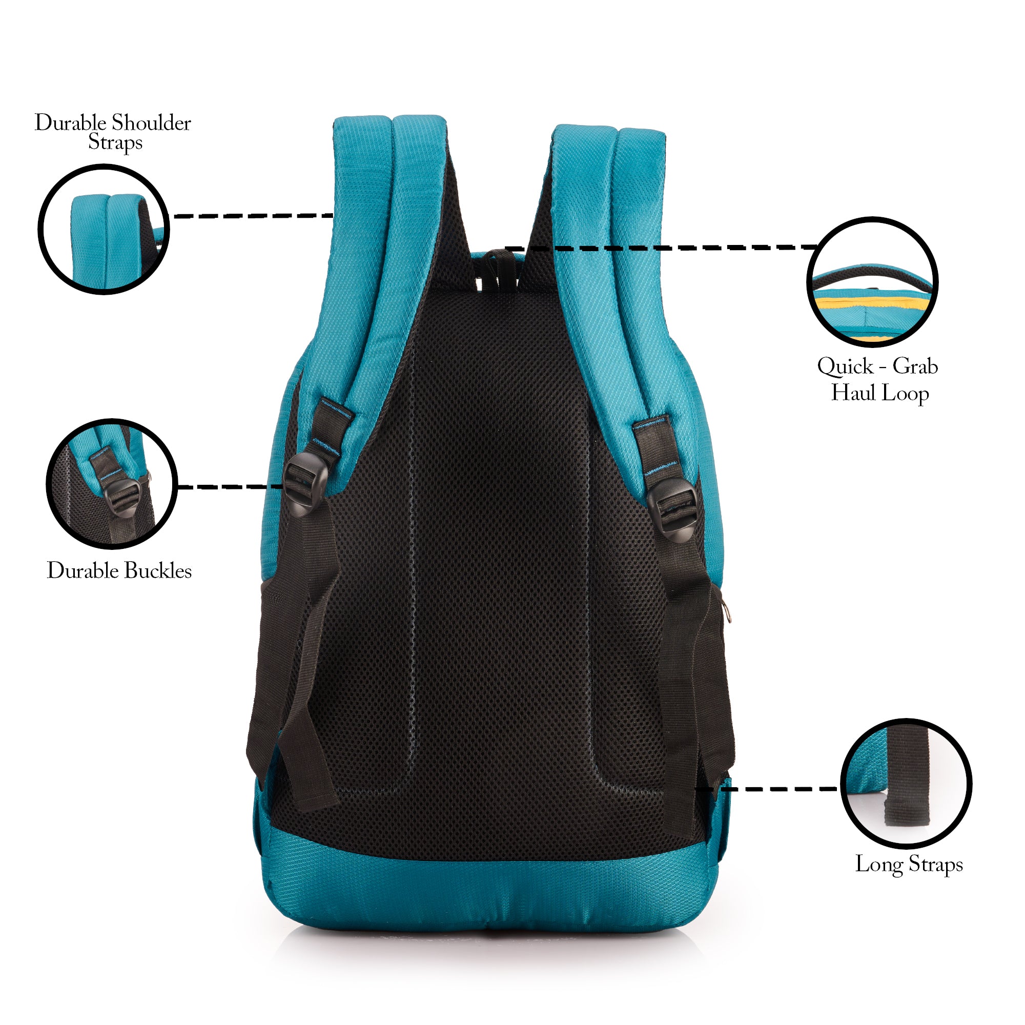 SB Impossible Backpack yellow/ turquoise