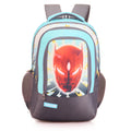 SCHOOL BAG IRON MAN-17"(22 LTR) GREY & SKY BLUE