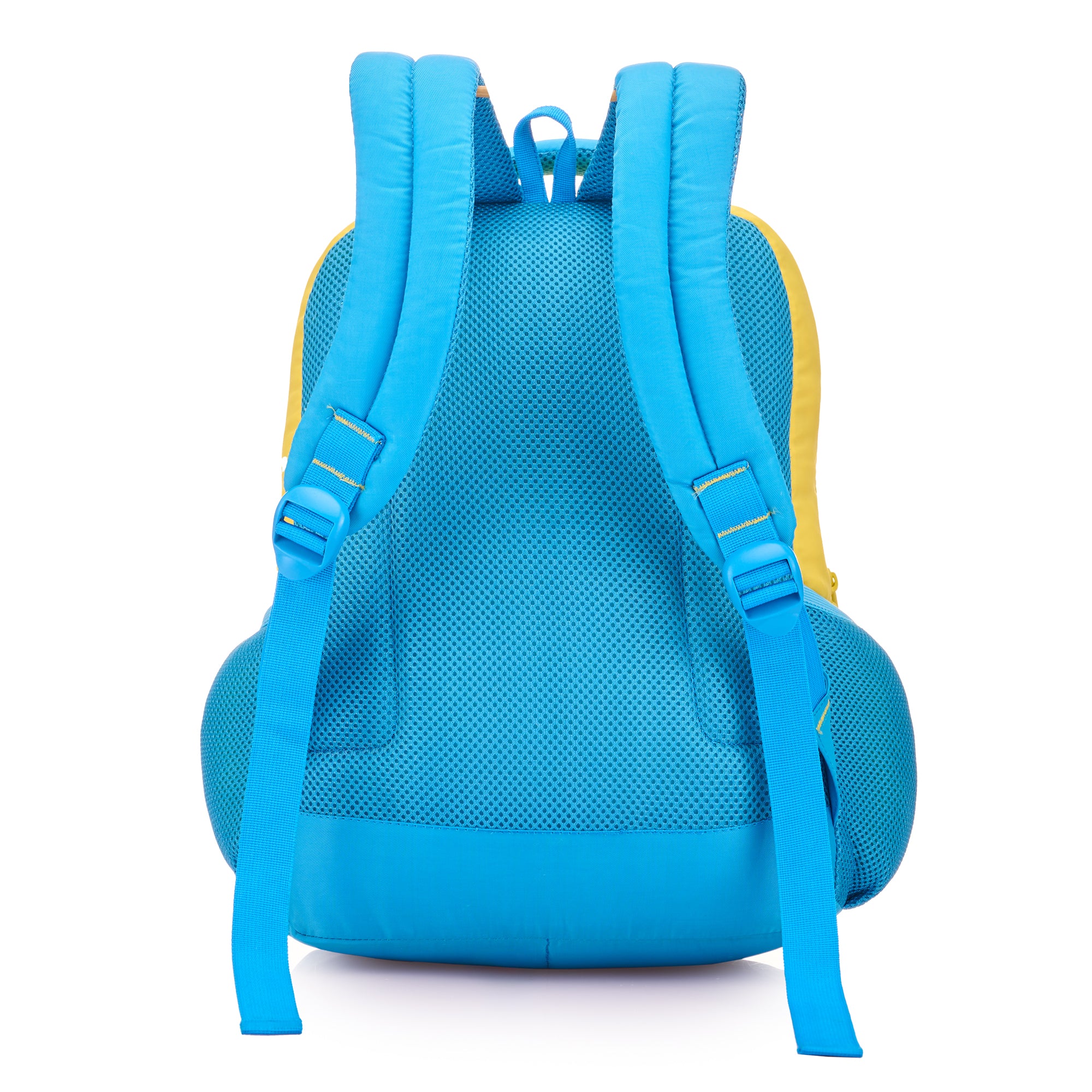SCHOOL BAG SUNNY DAYS-14" (12 LTR) TURQUOISE BLUE & YELLOW