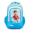 SCHOOL BAG SUPER KID-17"(22 LTR) TURQUOISE BLUE & PESTA