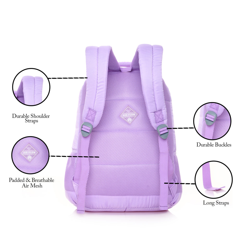 REGULAR BACK PACK LINDA-19"(32 LTR) LAVENDER