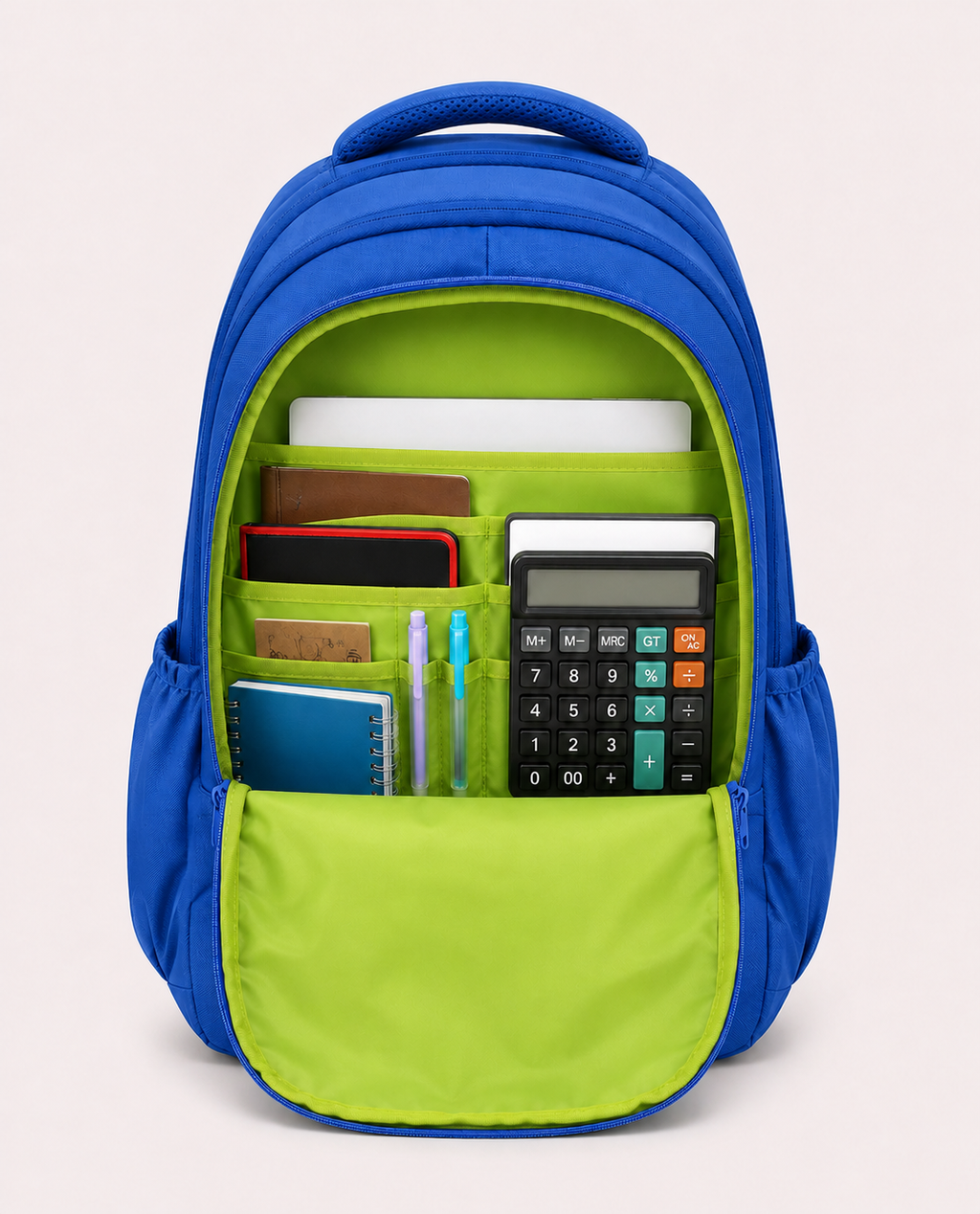 Academy Blue backpack - front