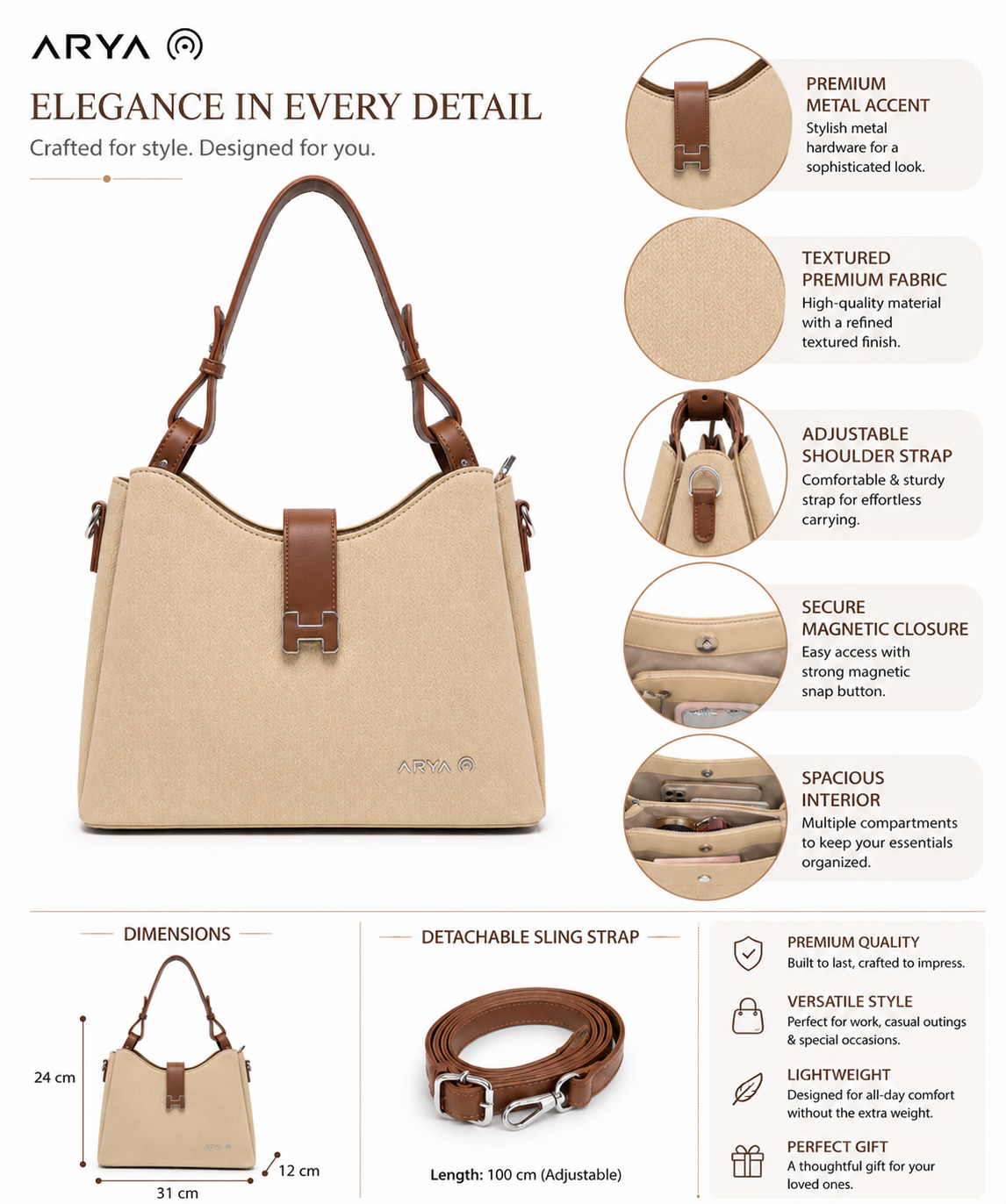 17050 Aaradha Beige specs
